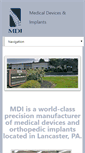 Mobile Screenshot of mdi-llc.net